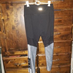 PINK VS high waisted leggings.